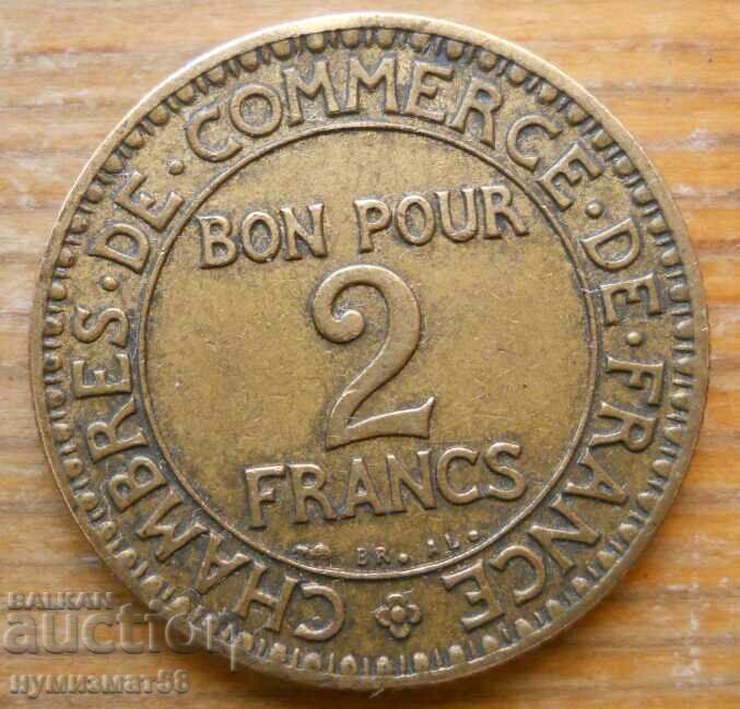 2 franci 1923 - Franta