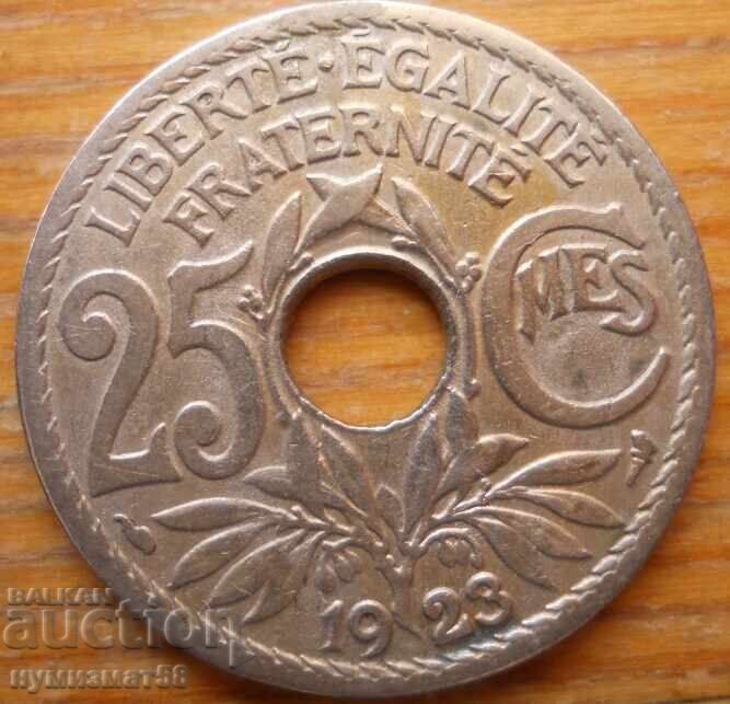 25 centimes 1923 - France 25 centimes 1923 - France