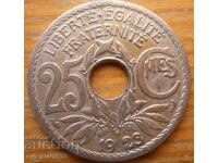 25 centimes 1923 - France