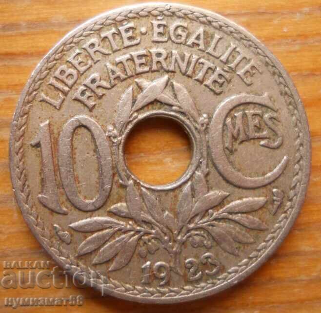 10 centimes 1923 - France