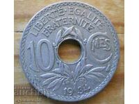 10 centimes 1934 - Γαλλία