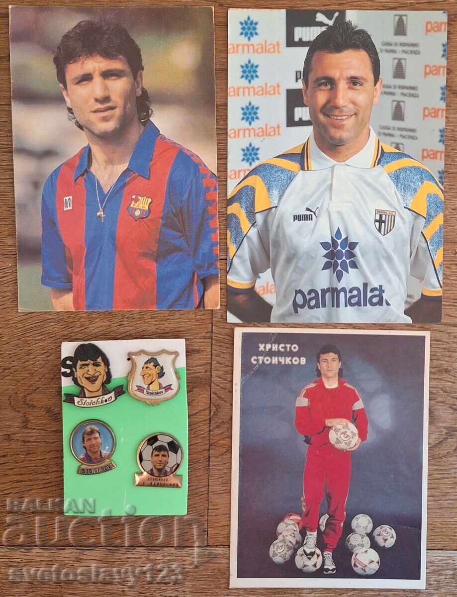 Lot CSKA Hristo Stoichkov, totul pentru 35€ în total