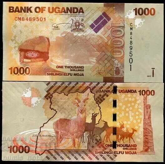 Uganda 1000 de șilingi 2017 UNC