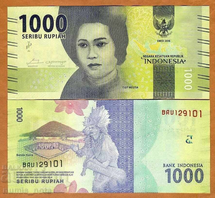 Ινδονησία 1000 ρουπίες 2016 UNC Ινδονησία 1000 ρουπίες 2016 UNC