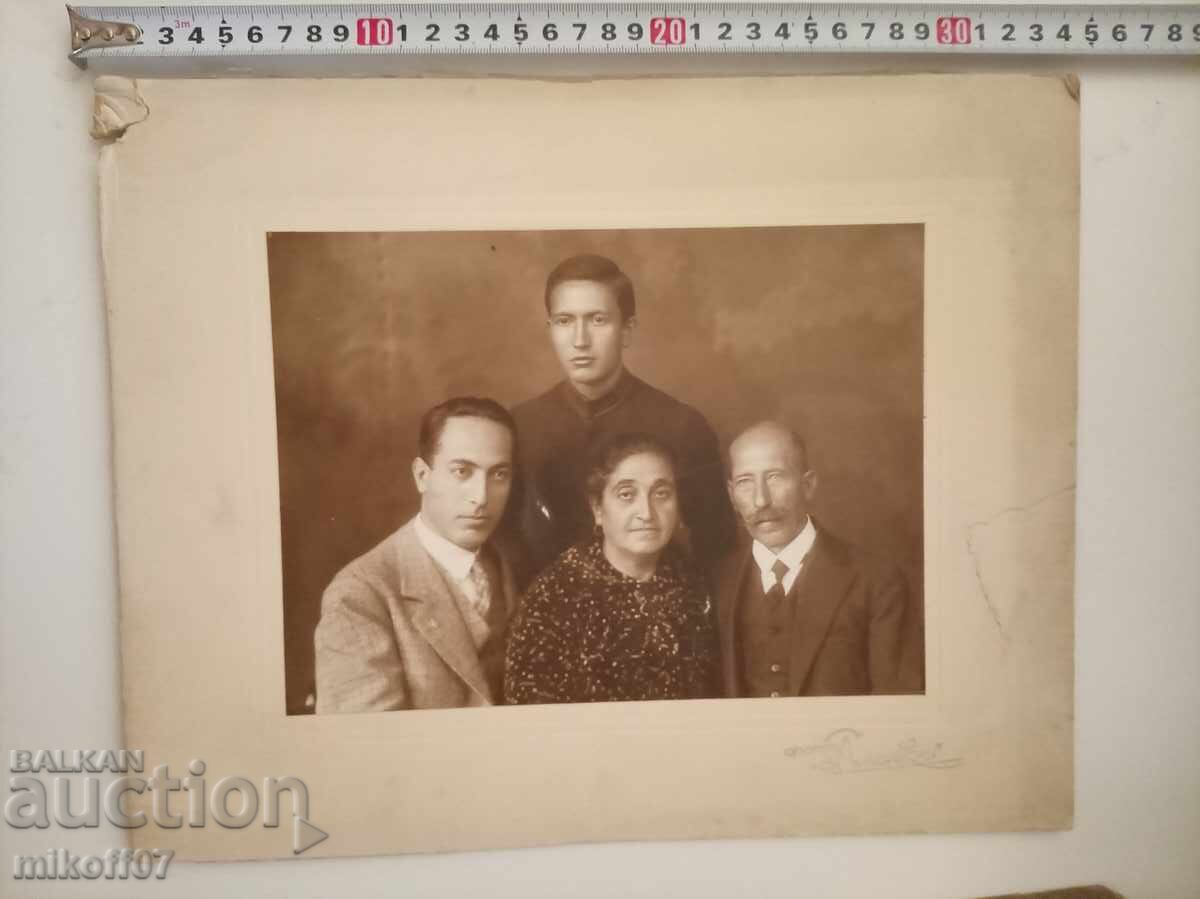 Photo cardboard photograph photo Pliska 1931