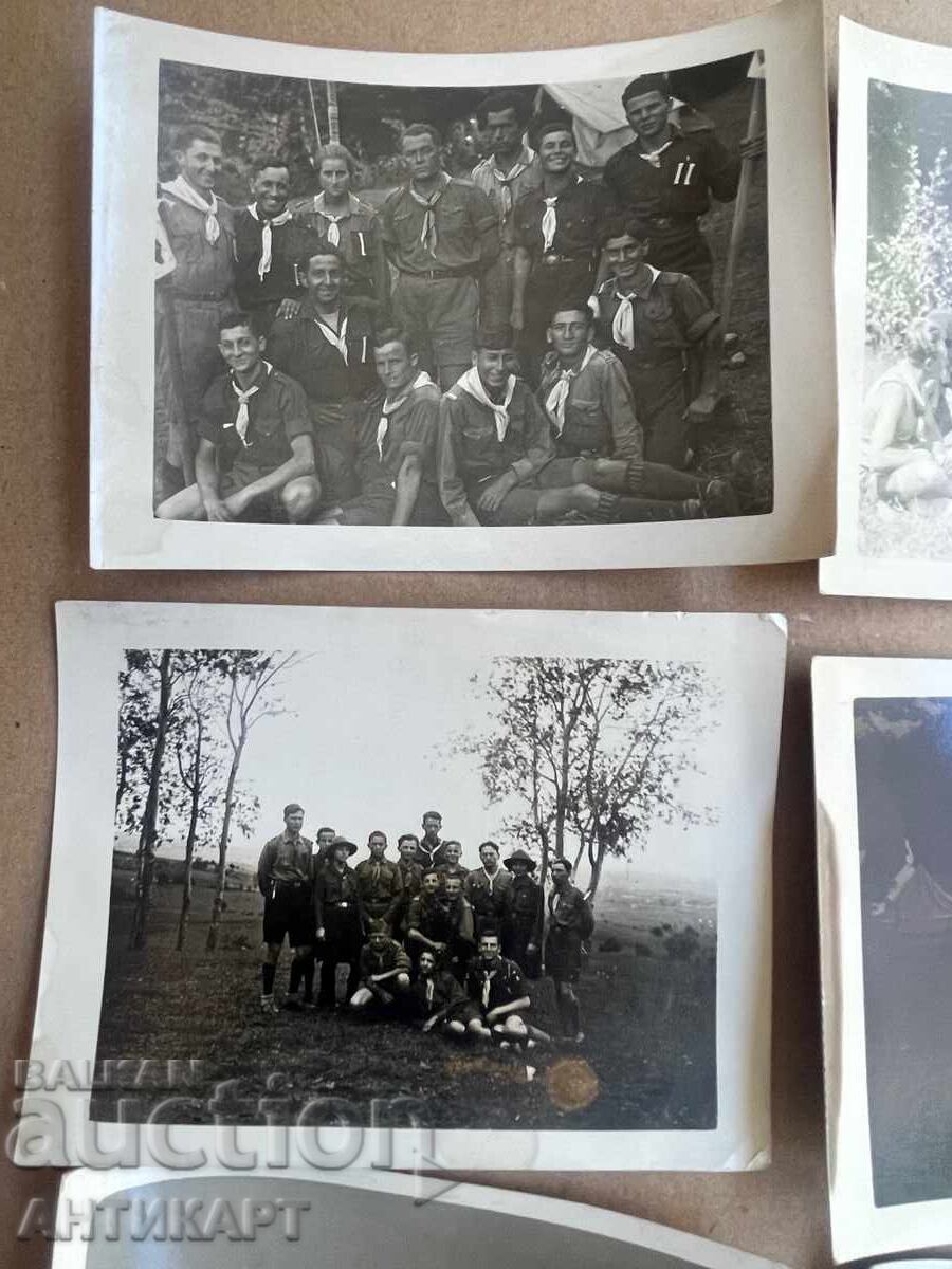 10 стари снимки скаути лагери жамборе събор 1925-1930 с цена € 14.00 | 27.38 лв.