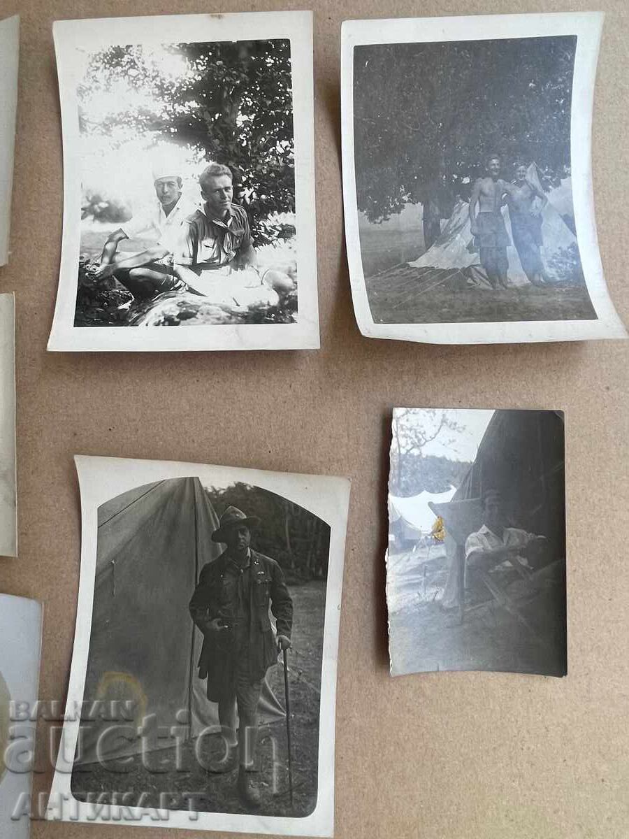 Доставка на 10 стари снимки скаути лагери жамборе събор 1925-1930