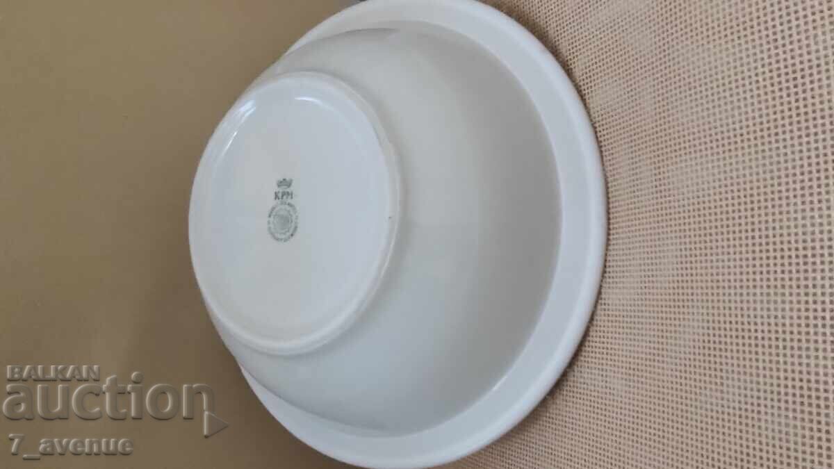 Bol, farfurie adâncă din porțelan, ștampilă specială rară Bol, farfurie adâncă din porțelan, ștampilă specială rară