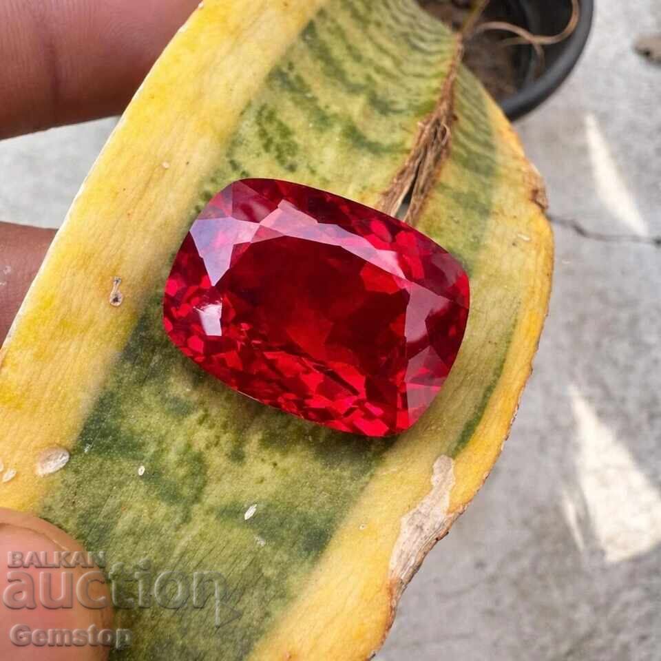 Fără preț de rezervă! 9.65 ct. rubin natural tăietură cushion, certificat GGL, de la 1 leu! cu preț € 0.01 | 0.02 BGN Fără preț de rezervă! 9.65 ct. rubin natural tăietură cushion, certificat GGL, de la 1 leu! cu preț € 0.01 | 0.02 BGN