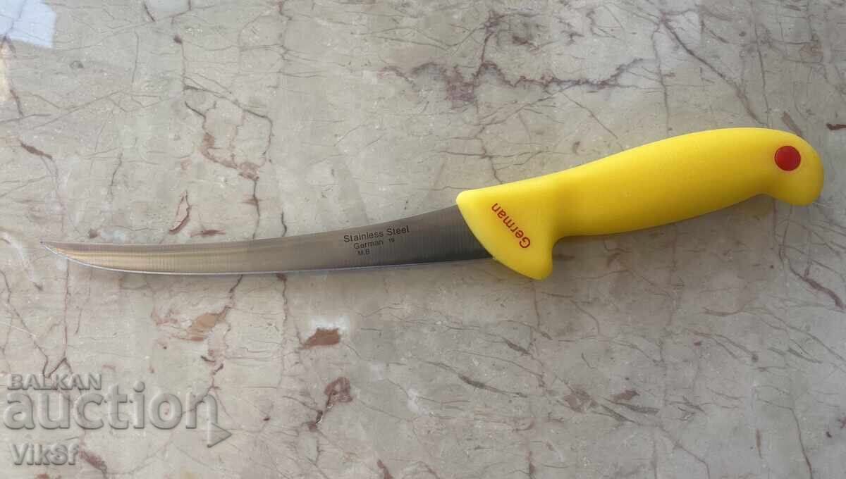 Cuțit de măcelărie german pentru filetat și dezosat 160x300mm