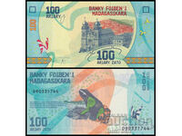 ❤️ ⭐ Madagascar 2017 100 Ariary UNC new ⭐ ❤️