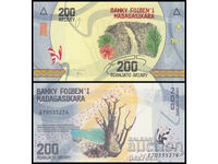 ❤️ ⭐ Madagascar 2017 200 Ariary UNC nou ⭐ ❤️