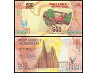 ❤️ ⭐ Madagascar 2017 500 Ariary UNC new ⭐ ❤️