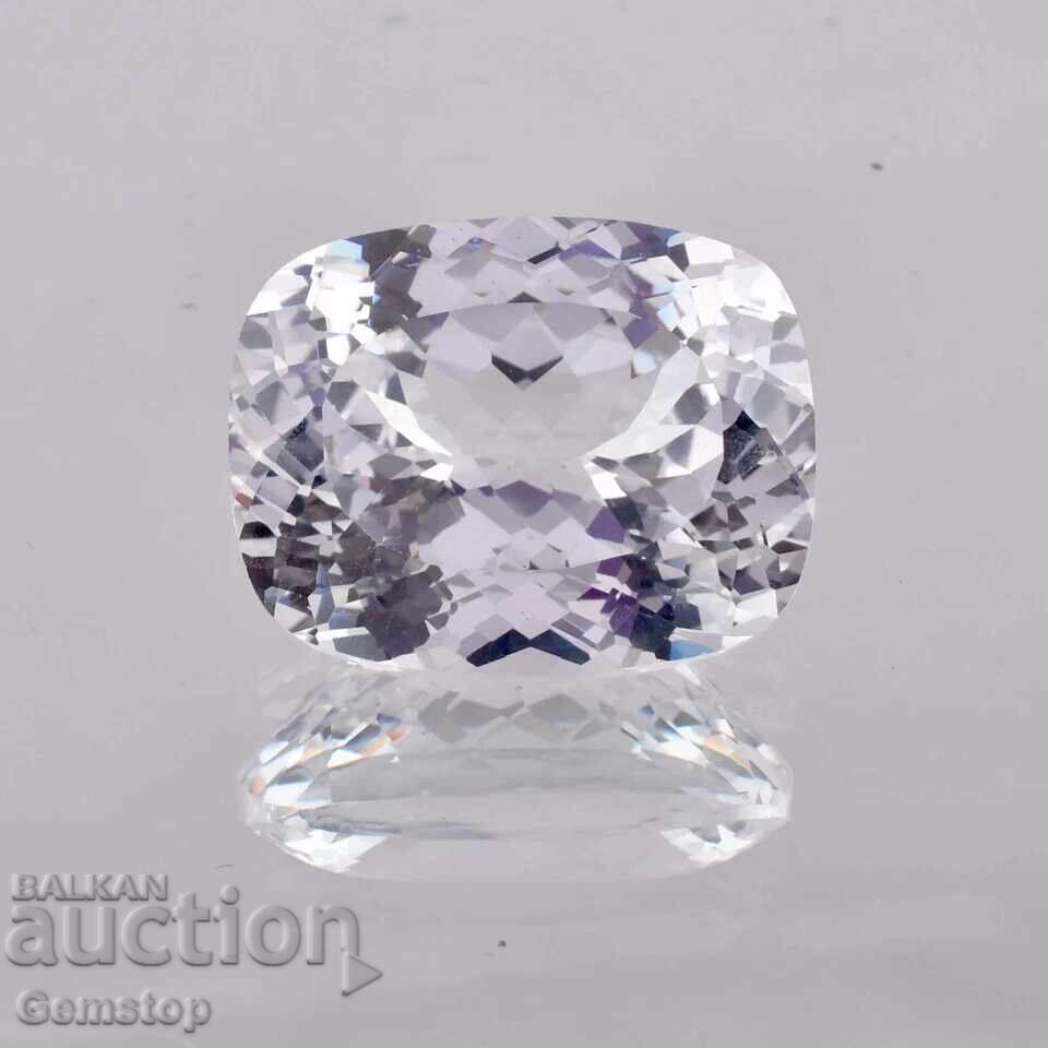 Fără preț de rezervă! 9.20 ct. safir natural tăietură cushion, certificat GGL, de la 1 leu! - 5 Fără preț de rezervă! 9.20 ct. safir natural tăietură cushion, certificat GGL, de la 1 leu! - 5