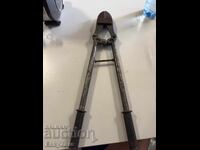 Foarfecă masivă veche pentru armătură / clește pentru tăiat bolțuri