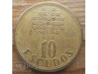 10 escudos 1992 - Portugalia