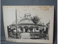 1900 Βιέννη αρχιτεκτονική λιθογραφία βίλας κτιρίου σπιτιού
