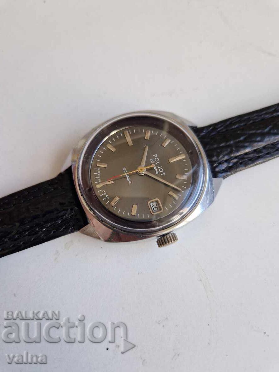 POLJOT, 23 rubine, automatic, cal. 2616.2H, carcasă 39mm! URSS, cu preț € 125.00 | 244.48 BGN