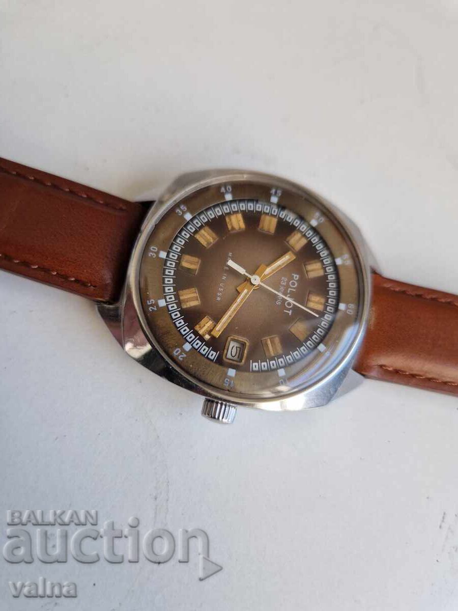 POLJOT, 23 rubine, automatic, cal. 2616.2H, carcasă 39mm! URSS, cu preț € 125.00 | 244.48 BGN