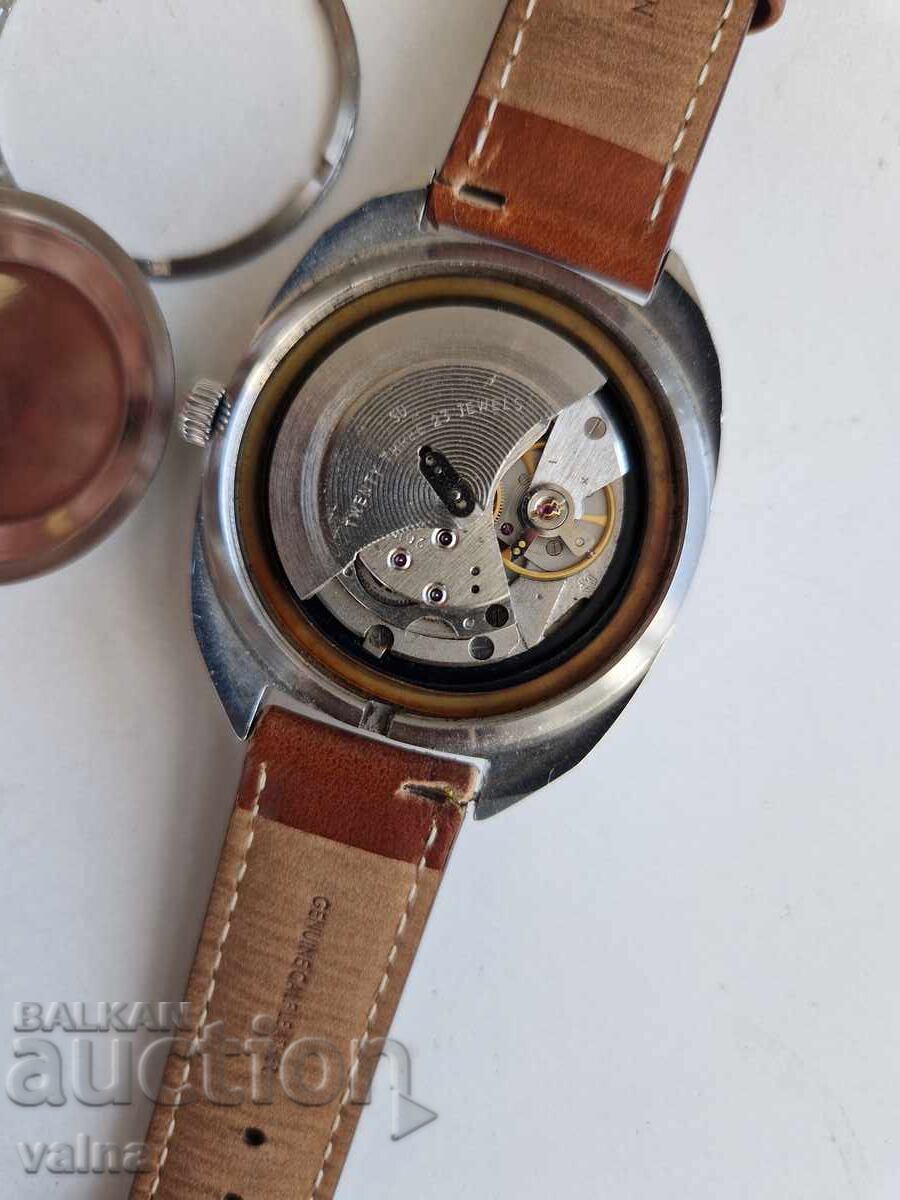 POLJOT, 23 rubine, automatic, cal. 2616.2H, carcasă 39mm! URSS, - 6