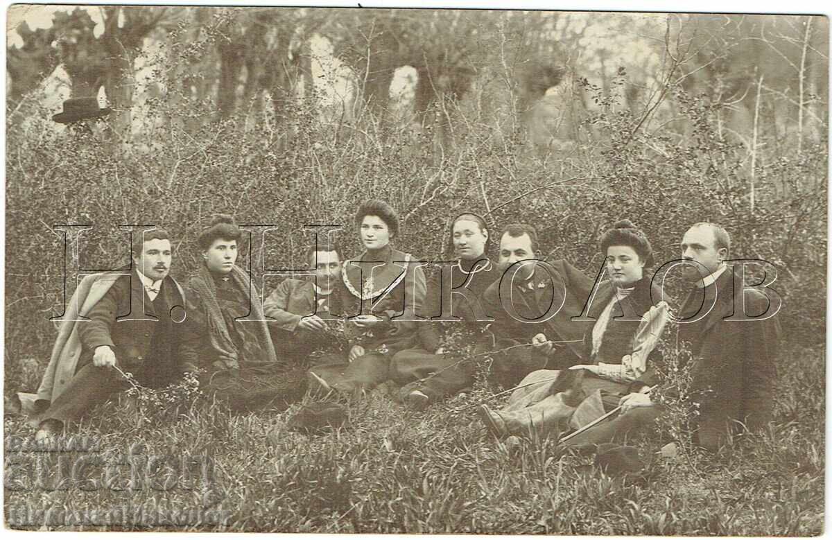 1908 CARTE POȘTALĂ VECHE SATUL TSER KORIA CĂTRE DOLNA OREHOVITSA J891