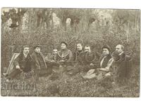 1908 CARTE POȘTALĂ VECHE SATUL TSER KORIA CĂTRE DOLNA OREHOVITSA J891
