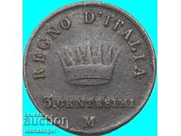 Napoleon 3 centesimi 1811 Italia M - Milano