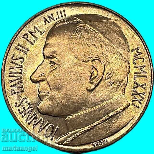 Παράδοση Βατικανό 200 λιρέτες 1981 Βατικανό