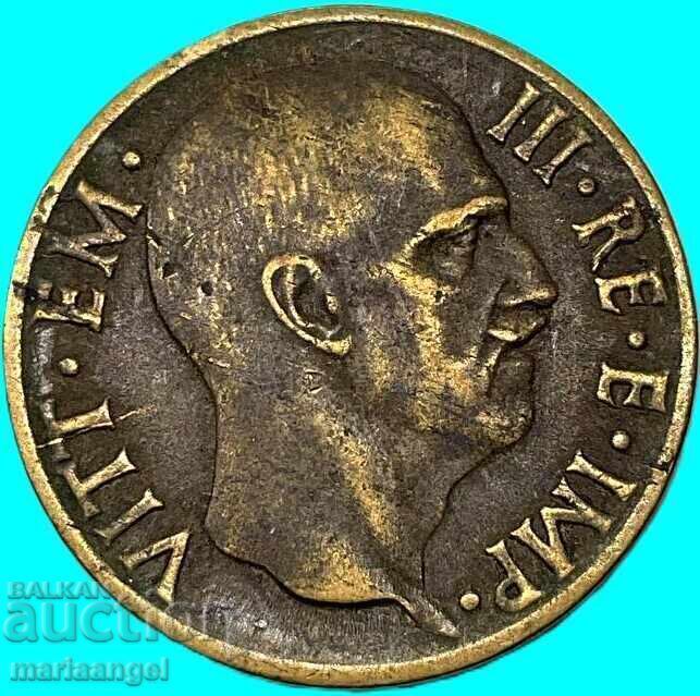 Livrarea 5 centesimi 1939 Italia Victor Emanuel - an rar