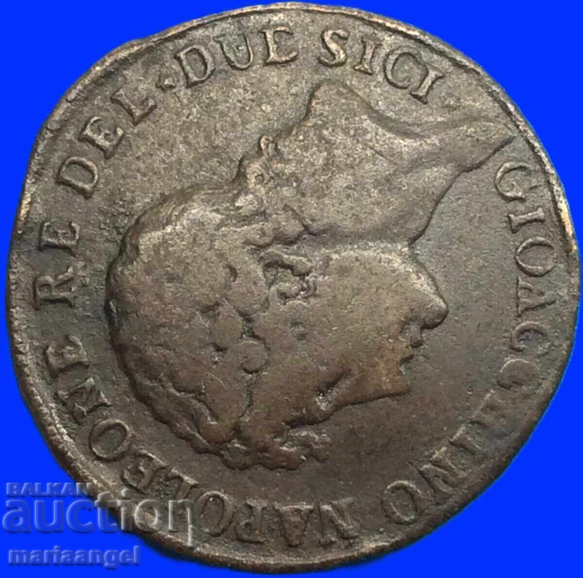 Murat Napoleon 2 grains 1810 Italy 29mm 11,67g bronze - 6
