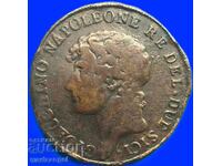 Murat Napoleon 2 grains 1810 Italy 29mm 11,67g bronze