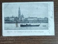 Censored postcard Antwerp WWI