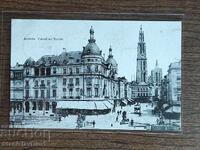 Censored postcard Antwerp WWI