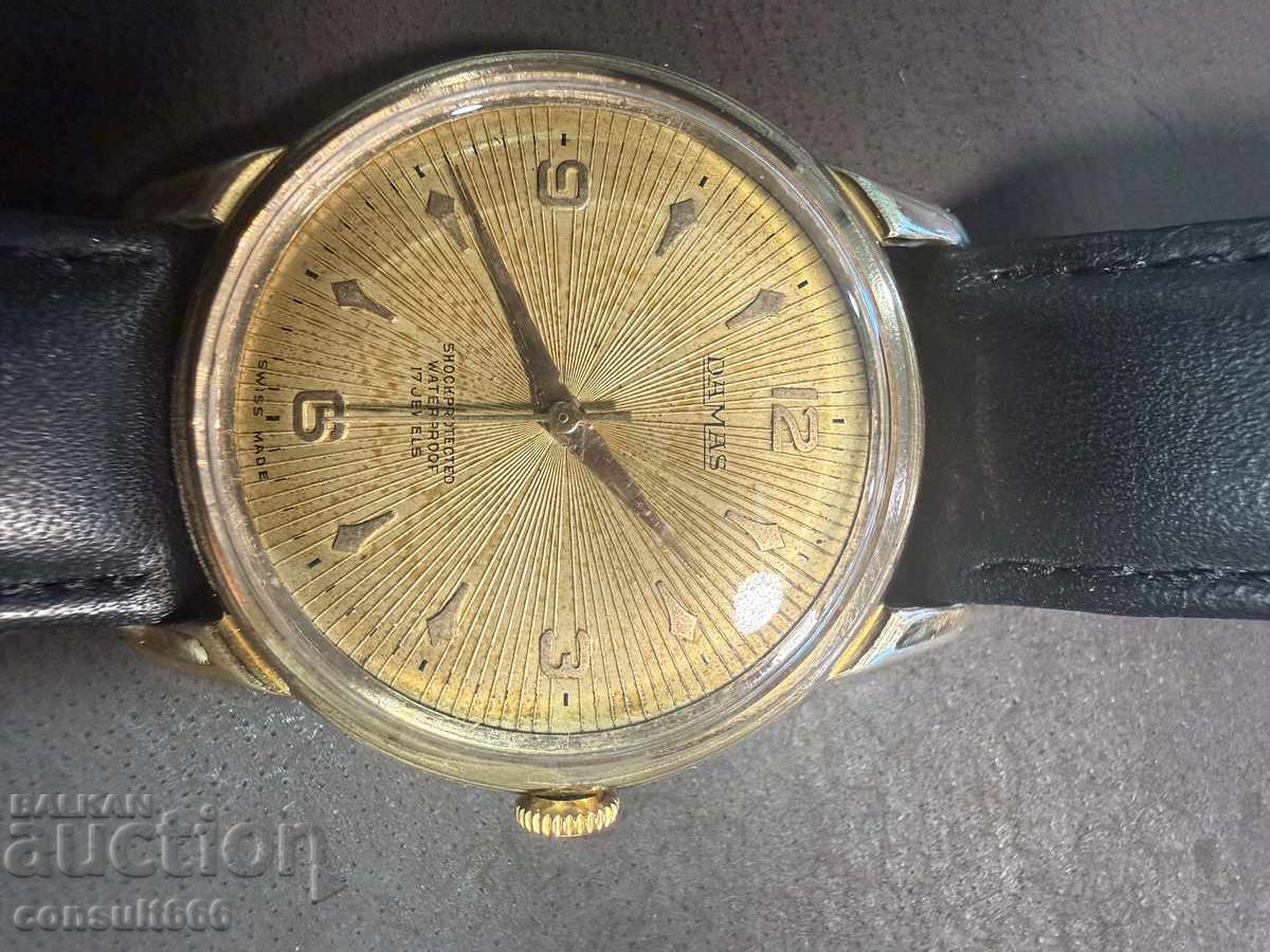 Ceas elvețian vechi de mână DAMAS cu preț € 130.00 | 254.26 BGN