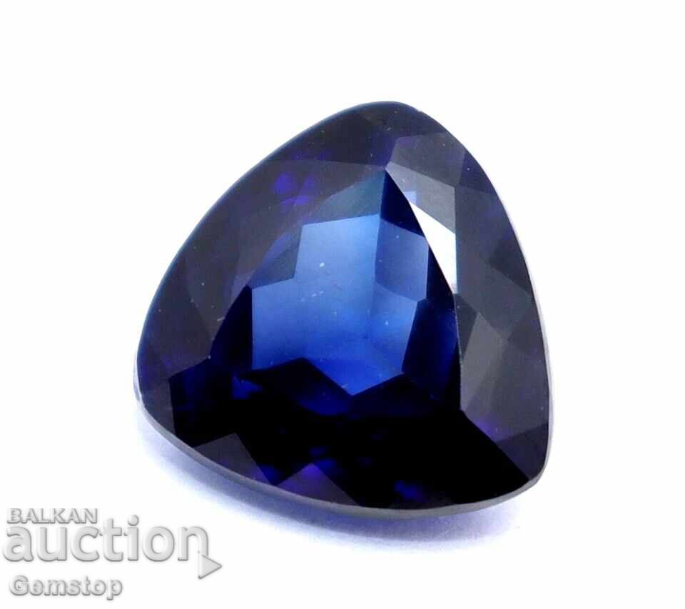 PREȚ DE LICHIDARE! 16.50 ct safir natural tăietură trilion, Kashmir, de la 1 ct! cu preț € 0.01 | 0.02 BGN PREȚ DE LICHIDARE! 16.50 ct safir natural tăietură trilion, Kashmir, de la 1 ct! cu preț € 0.01 | 0.02 BGN