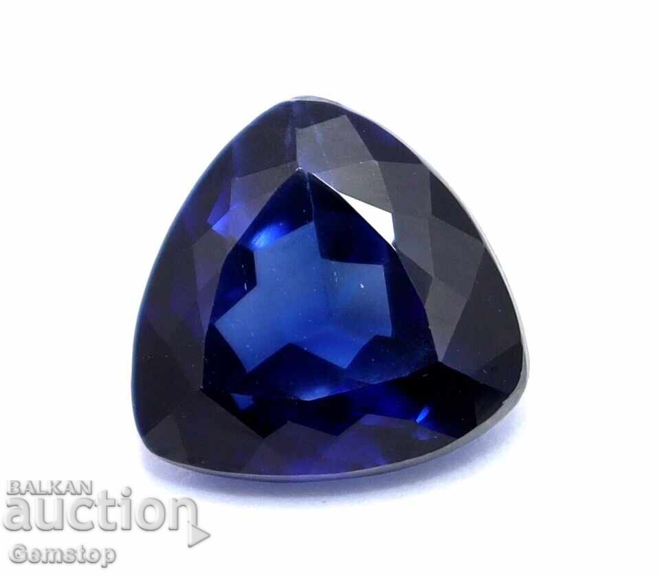Livrarea PREȚ DE LICHIDARE! 16.50 ct safir natural tăietură trilion, Kashmir, de la 1 ct! Livrarea PREȚ DE LICHIDARE! 16.50 ct safir natural tăietură trilion, Kashmir, de la 1 ct!