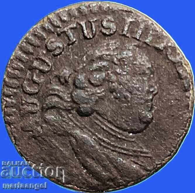 Polonia 1 groș 1753 August cupru cu preț € 13.00 | 25.43 BGN