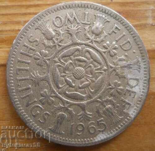 2 șilingi 1965 - Marea Britanie (Elizabeth II)