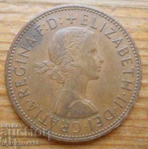 1 пени 1966 г  - Великобритания (Елизабет ІІ) с цена € 1.20 | 2.35 лв.