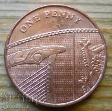 1 penny 2010 - Marea Britanie