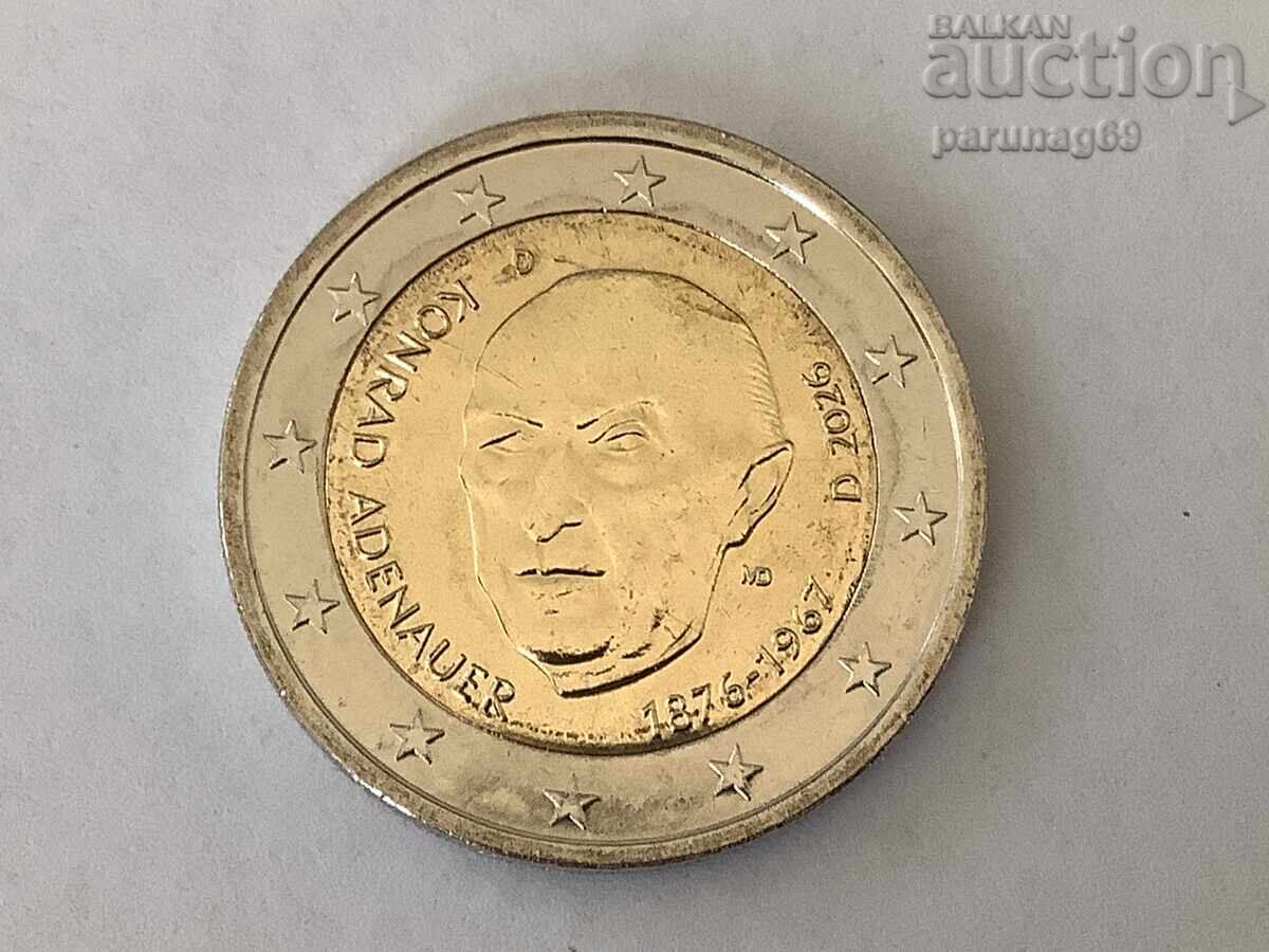 Γερμανία 2 ευρώ 2026 - Κόνραντ Αντενάουερ (1876-1967) καγκελάριος