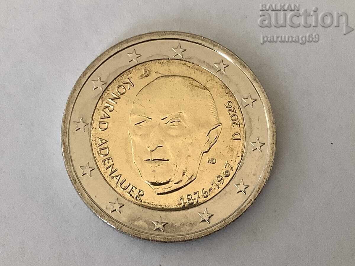 Γερμανία 2 ευρώ 2026 - Κόνραντ Αντενάουερ (1876-1967) καγκελάριος