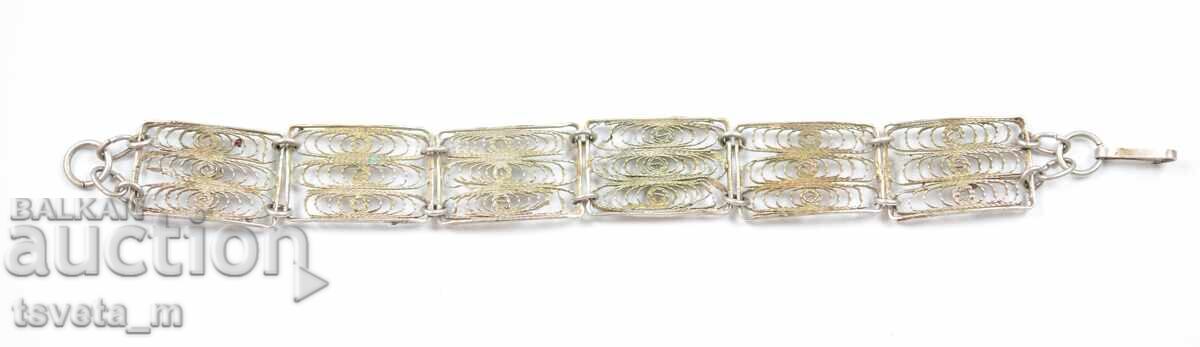 Antique filigree bracelet, National Revival period jewelry with price € 12.00 | 23.47 BGN