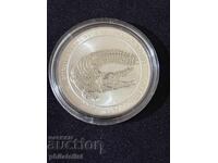 Australia 2014 – 1 dolar – Crocodil de apă sărată australian