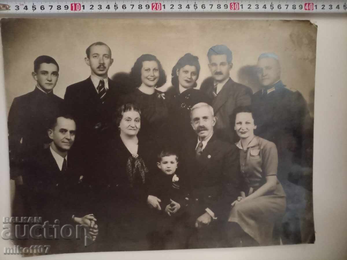 Снимка картон фотография Генерал