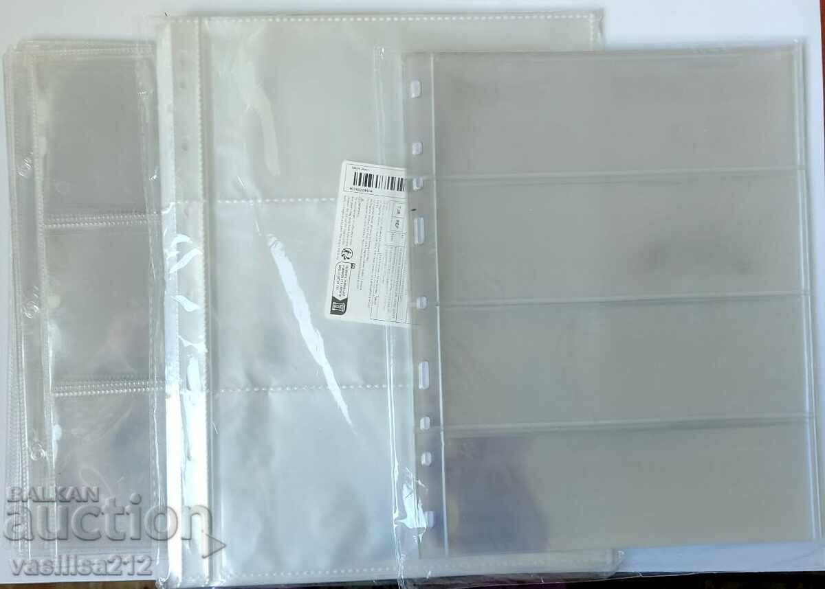 Foi pentru bancnote, diferite 37 buc Foi pentru bancnote, diferite 37 buc