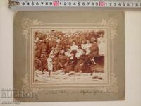Fotografie pe carton 1 mai 1908 Lyaskovets