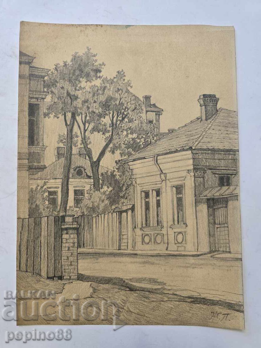 Б.З.Ц Живка Пейчева - лот 2 рисунки 1918г - 5 Б.З.Ц Живка Пейчева - лот 2 рисунки 1918г - 5