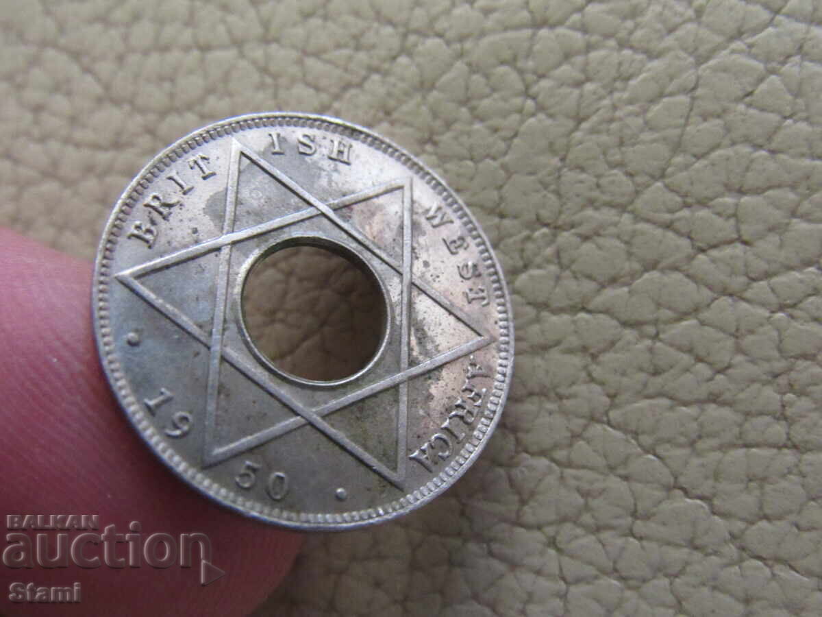 Licitație Africa Occidentală Britanică - 1/10 penny, 1950 - 195m