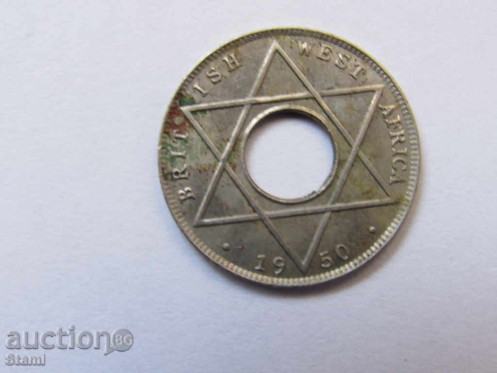 Africa Occidentală Britanică - 1/10 penny, 1950 - 195m